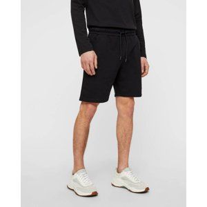 Calvin Klein pánské černé teplákové šortky Terry - XL (1)